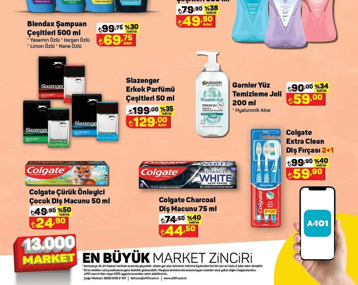 A101 Market  22 Haziran 2024 Aktüel İndirimli Ürünler Kataloğu