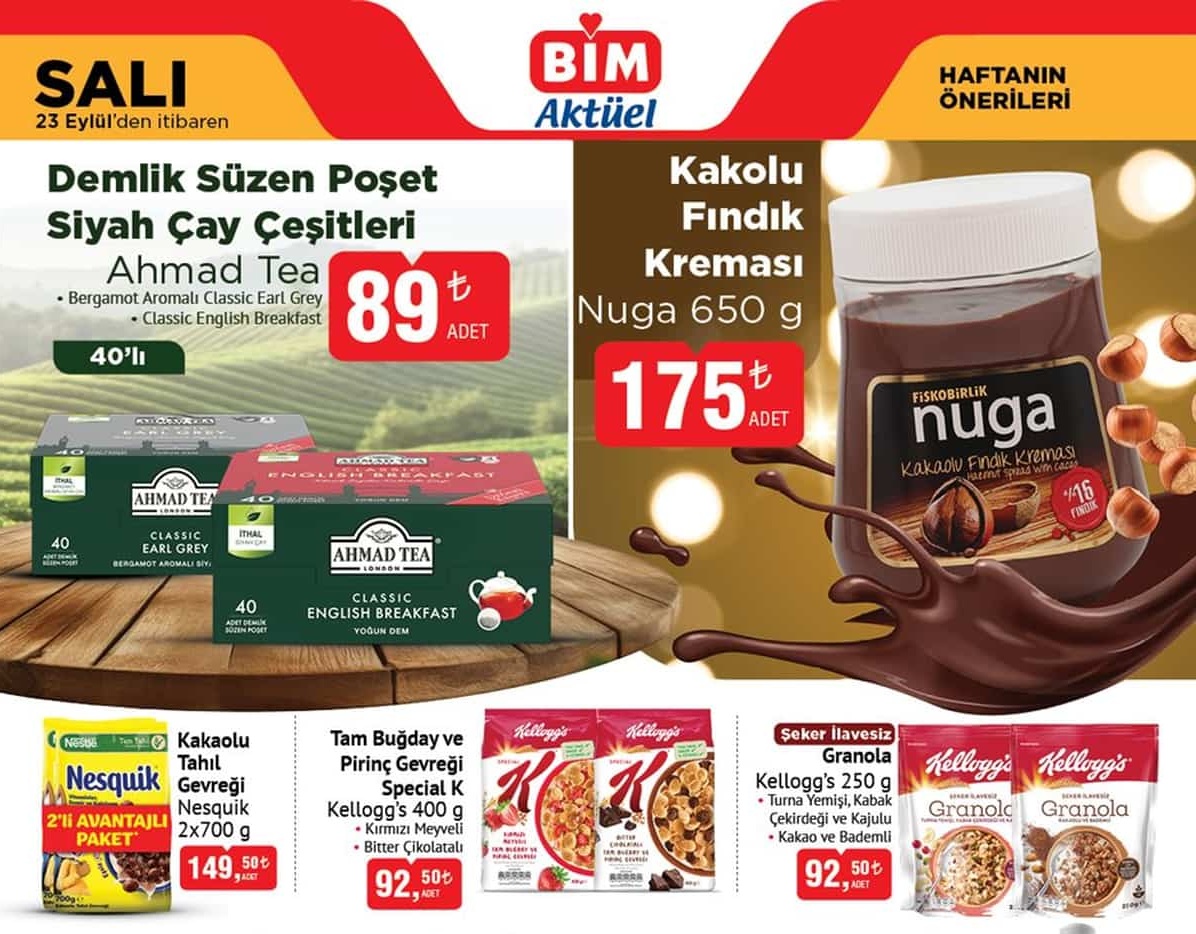 Bim Market 30 Eylül 2025 Aktüel İndirimli Ürünler Kataloğu