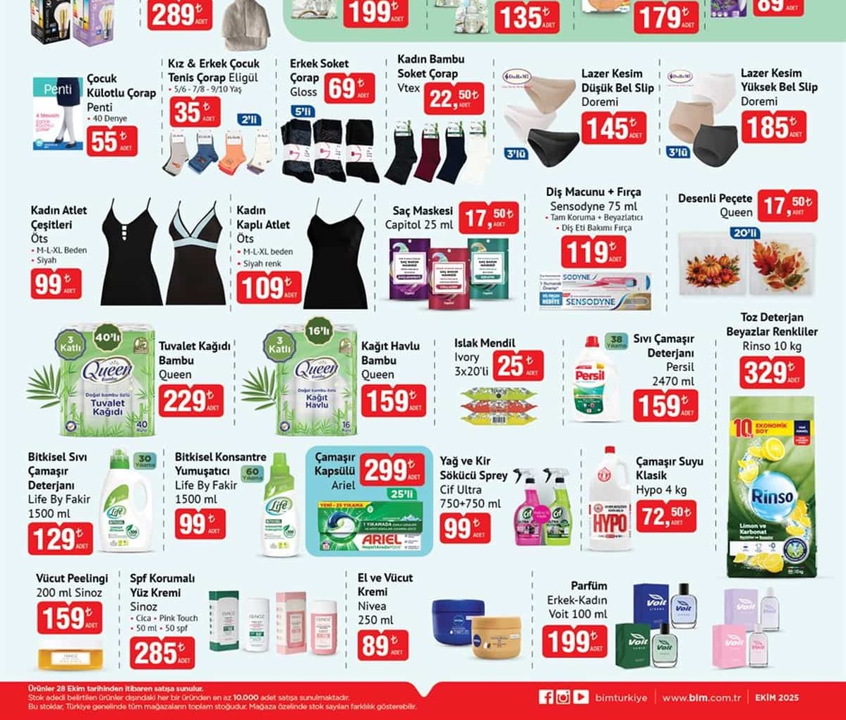 Bim Market 4 Kasım  2025 Aktüel İndirimli Ürünler Kataloğu