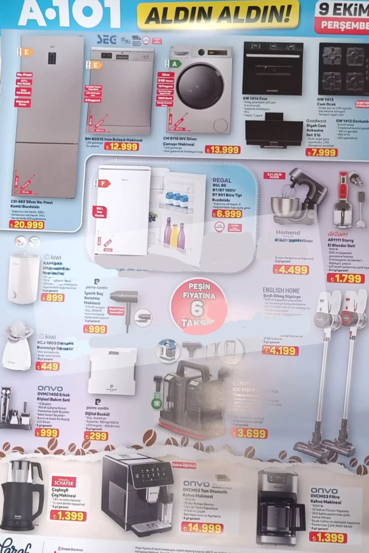 A101 Market 16 Ekim 2025  Aktüel İndirimli Ürünler Kataloğu