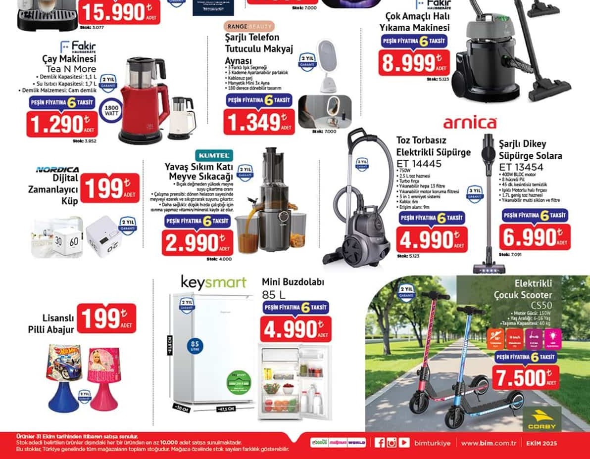 Bim Market 7 Kasım  2025 Aktüel İndirimli Ürünler Kataloğu