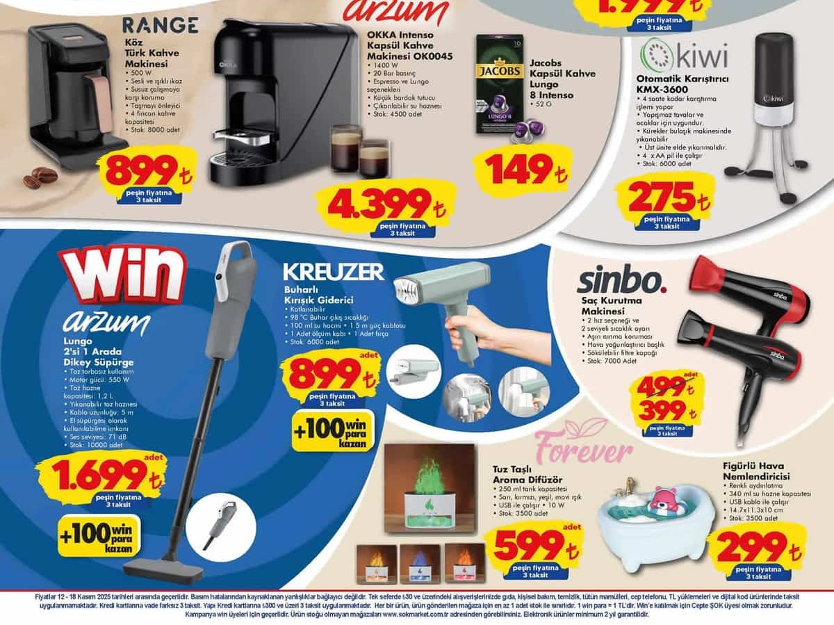 Şok Market 19 Kasım  2025 Aktüel İndirimli Ürünler Kataloğu