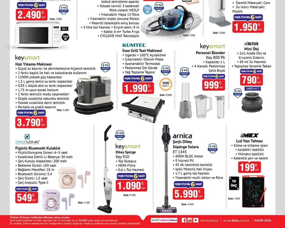 Bim Market 5 Aralık 2025 Aktüel İndirimli Ürünler Kataloğu