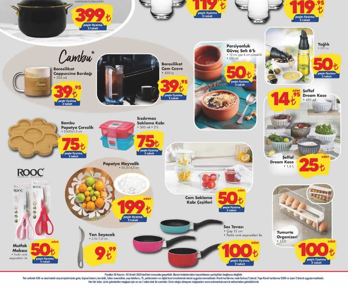 ŞOK Market  6 Aralık 2025 Aktüel İndirimli Ürünler Kataloğu