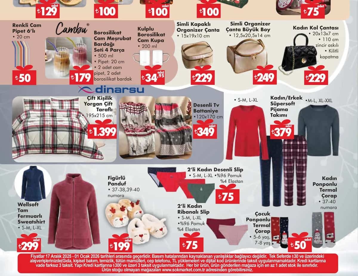 ŞOK Market  24 Aralık 2025 Aktüel İndirimli Ürünler Kataloğu