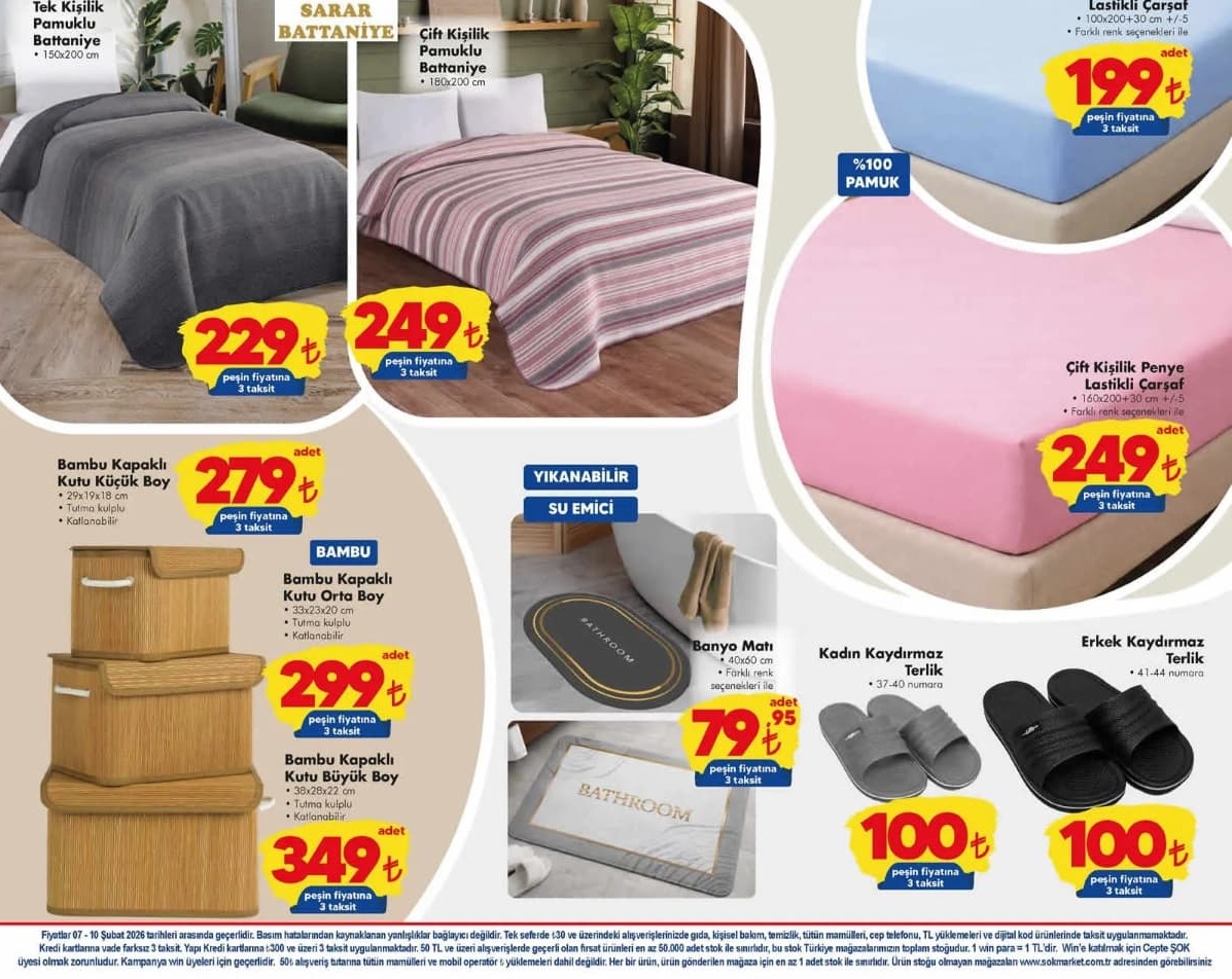 ŞOK Market 14 Şubat 2026 Aktüel İndirimli Ürünler Kataloğu