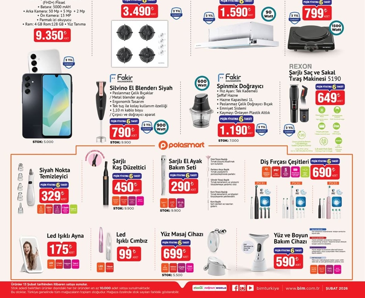 Bim Market 20 Şubat 2026 Aktüel İndirimli Ürünler Kataloğu