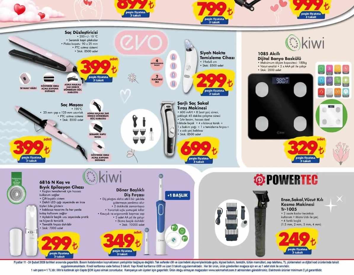 ŞOK Market 11 – 18 Şubat 2026 Aktüel İndirimli Ürünler Kataloğu
