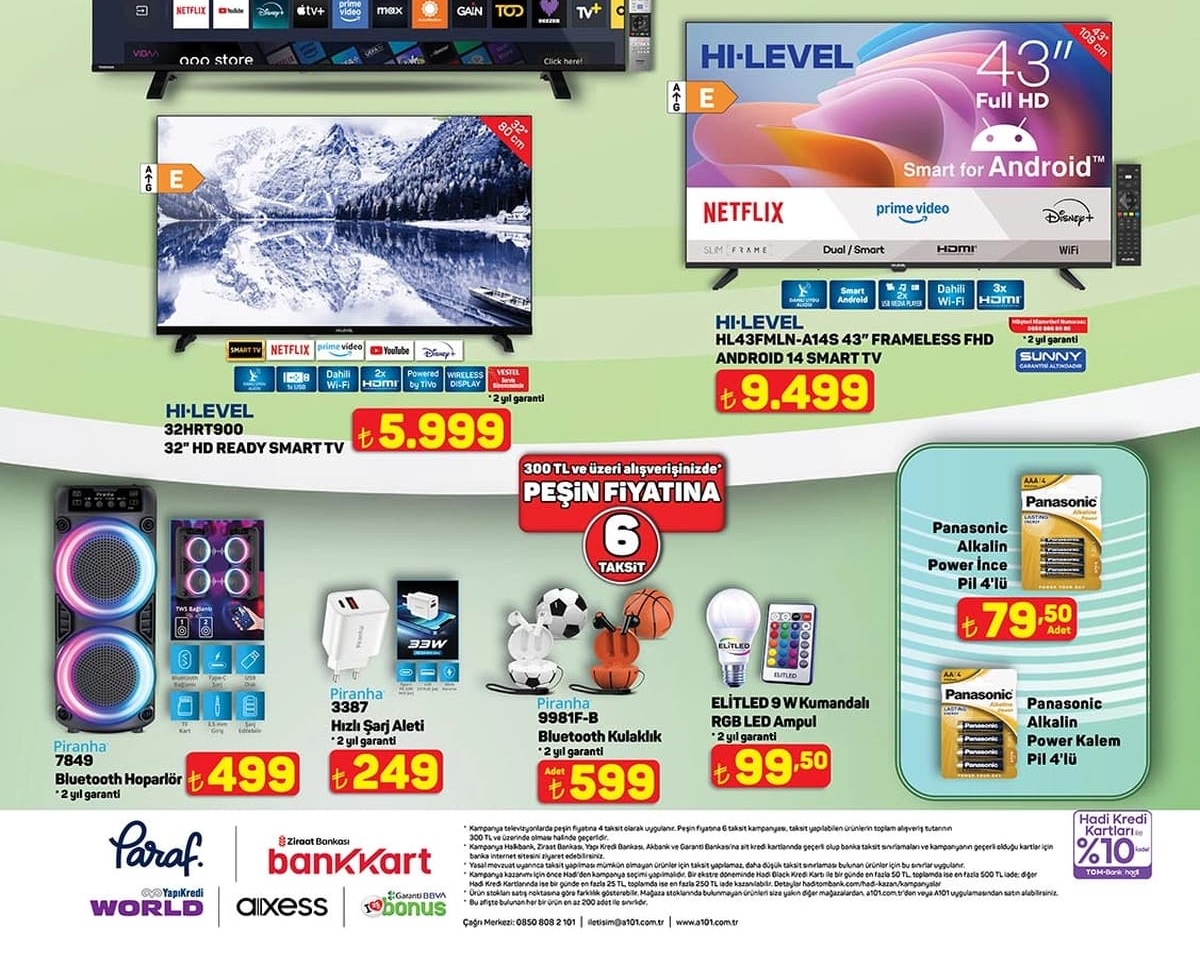 A101 Market 19 – 26 Şubat 2026  Aktüel İndirimli Ürünler Kataloğu