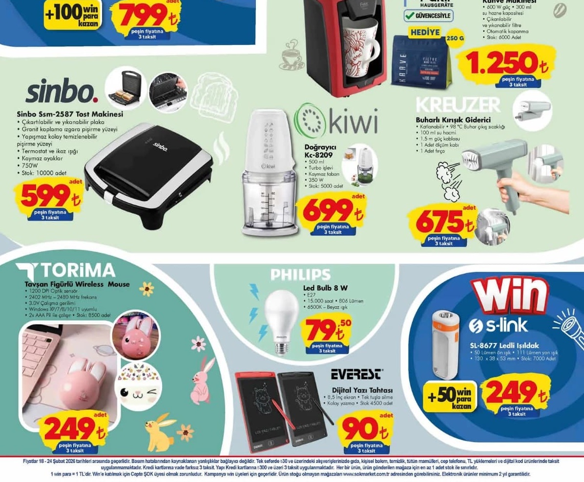 ŞOK Market 25 Şubat 2026 Aktüel İndirimli Ürünler Kataloğu