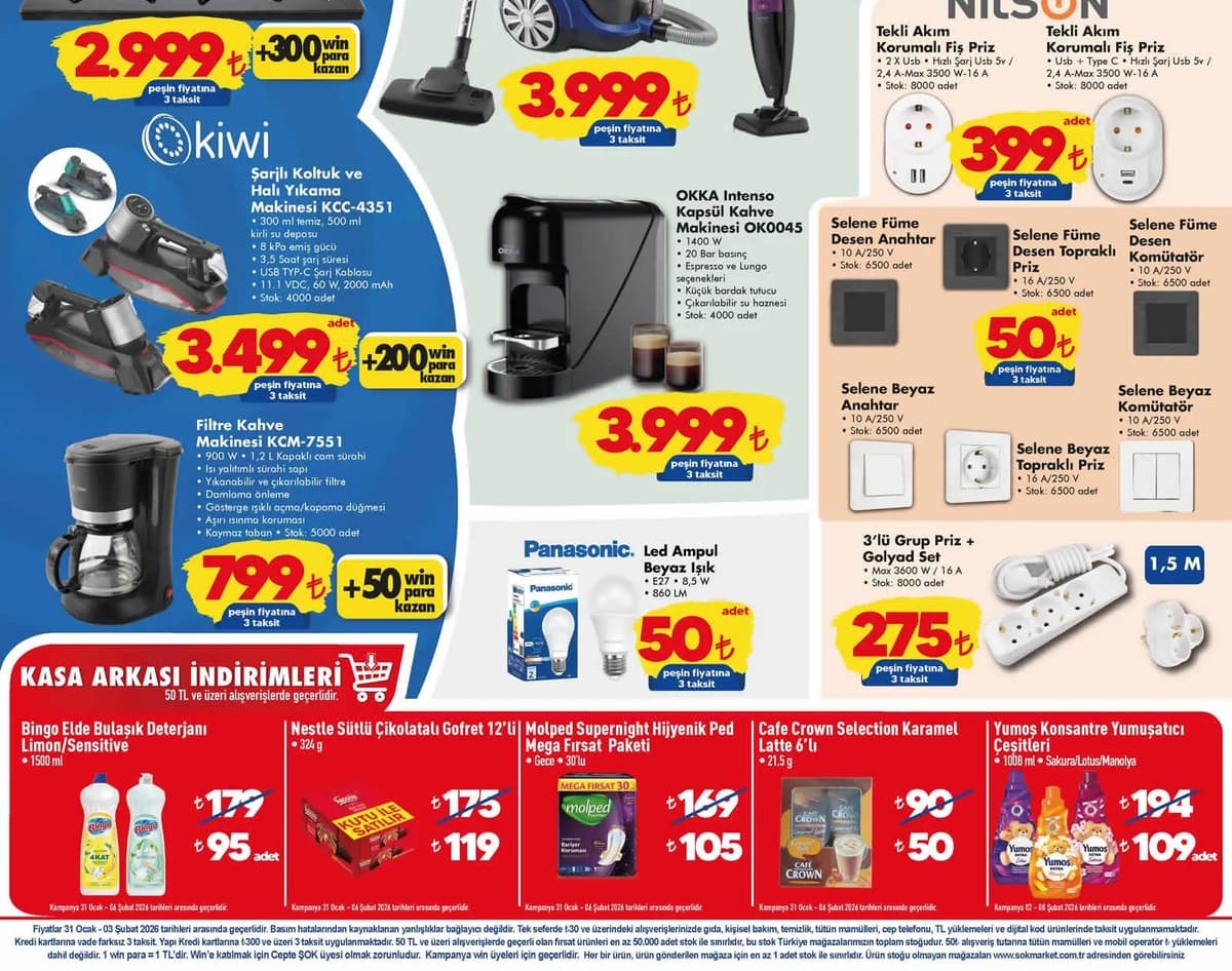 ŞOK Market 7 Şubat 2026 Aktüel İndirimli Ürünler Kataloğu