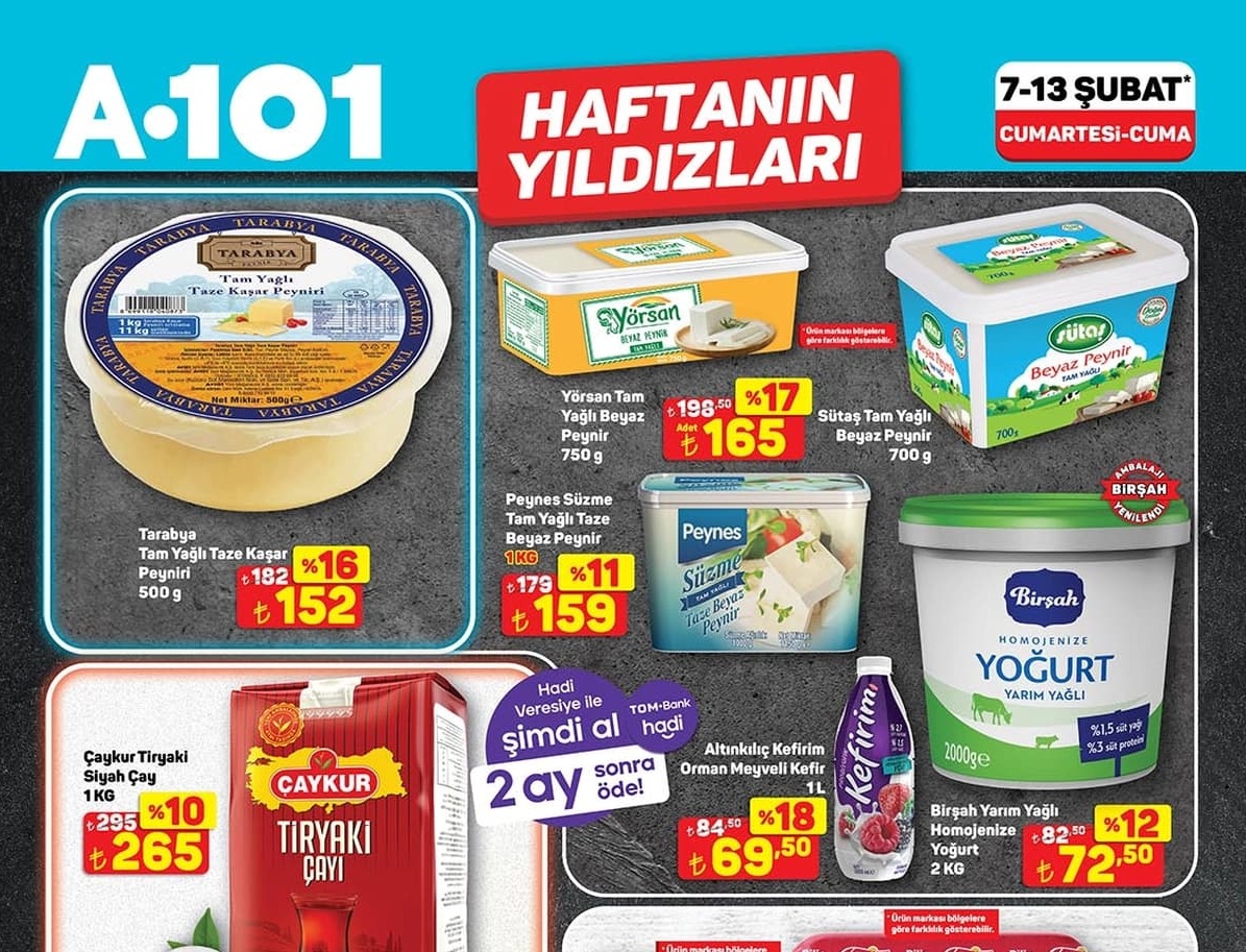 A101 Market 14 Şubat 2026  Aktüel İndirimli Ürünler Kataloğu