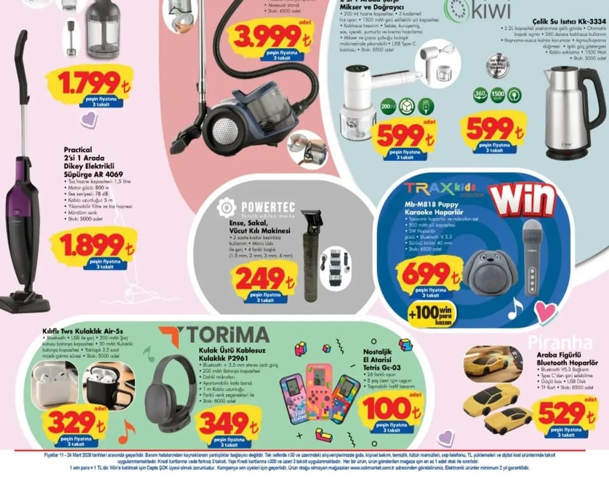 ŞOK Market 18 Mart 2026 Aktüel İndirimli Ürünler Kataloğu