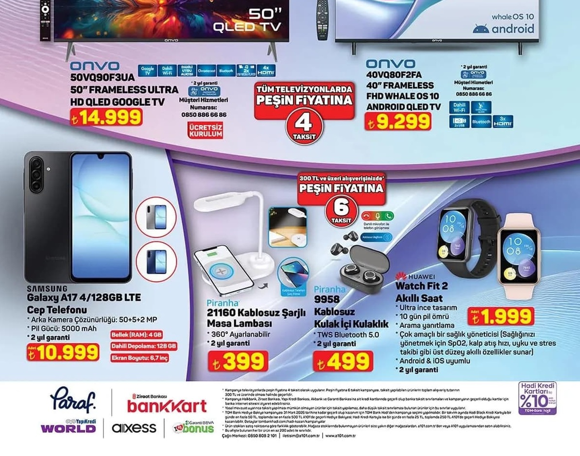 A101 Market 26  Mart 2026  Aktüel İndirimli Ürünler Kataloğu