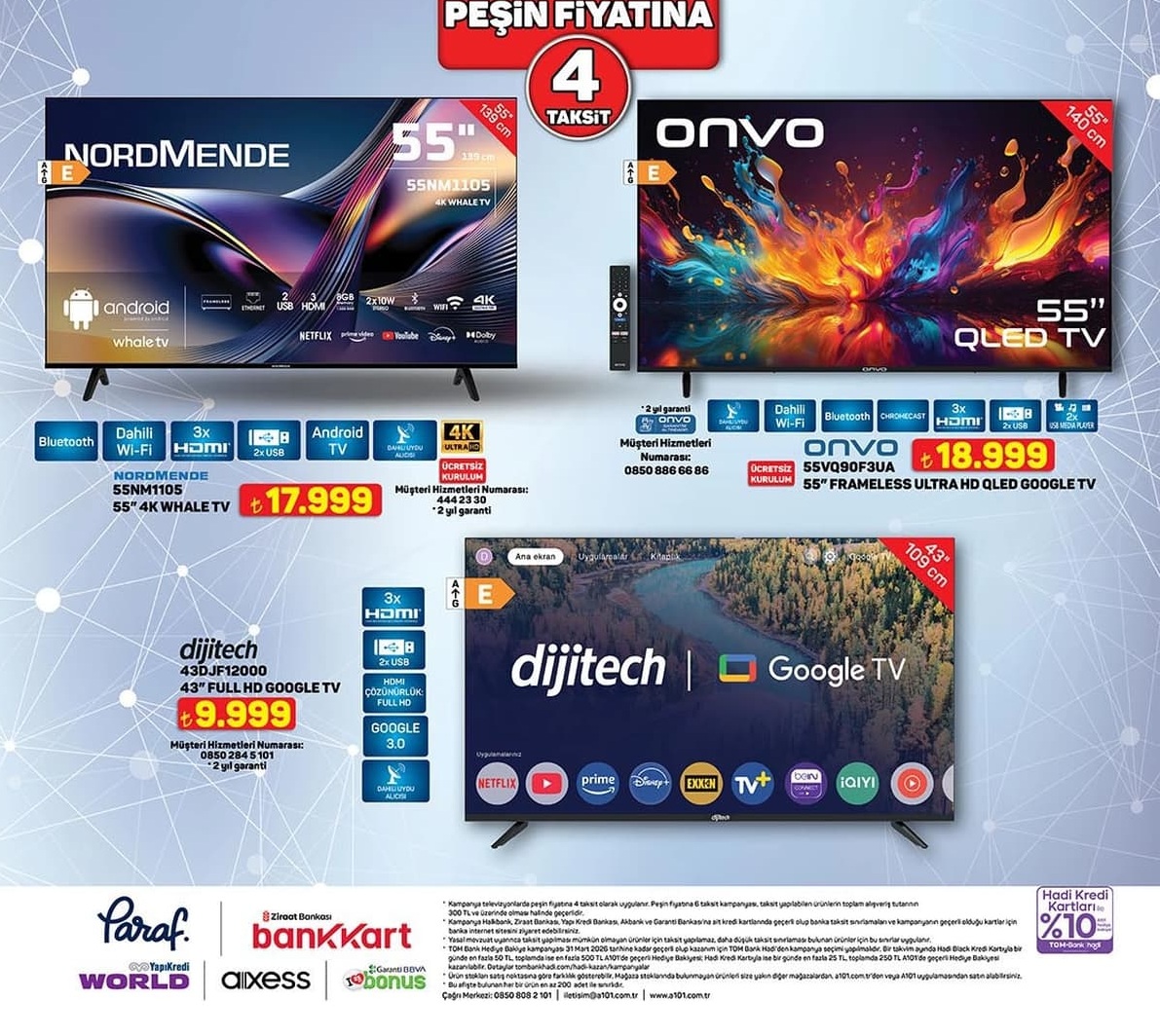 A101 Market 26 Mart – 2 Nisan 2026  Aktüel İndirimli Ürünler Kataloğu