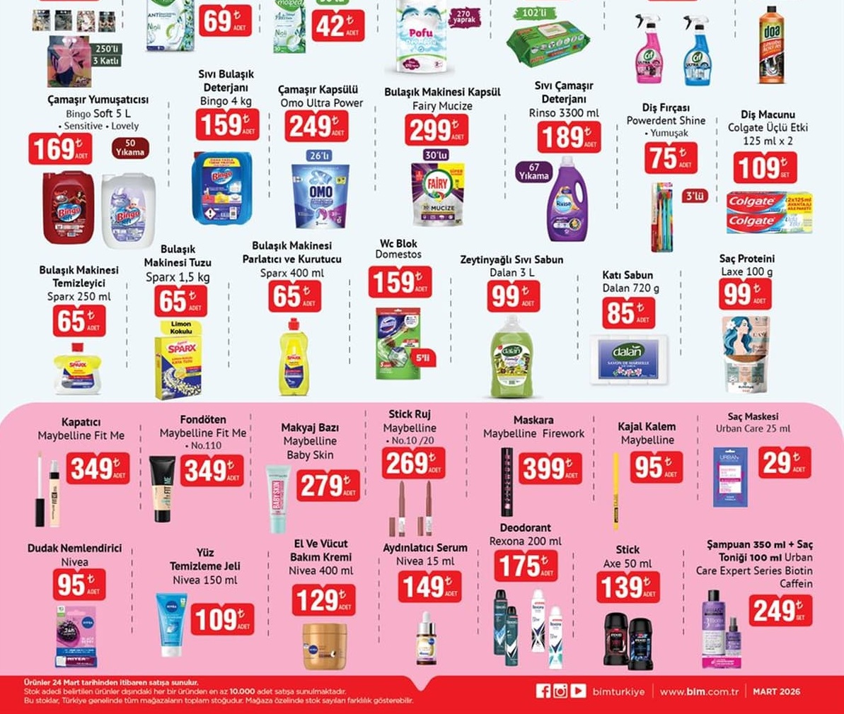 Bim Market 31  Mart  2026 Aktüel İndirimli Ürünler Kataloğu