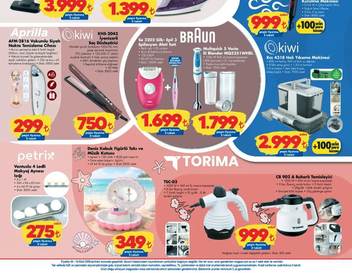 ŞOK Market 11 Mart 2026 Aktüel İndirimli Ürünler Kataloğu