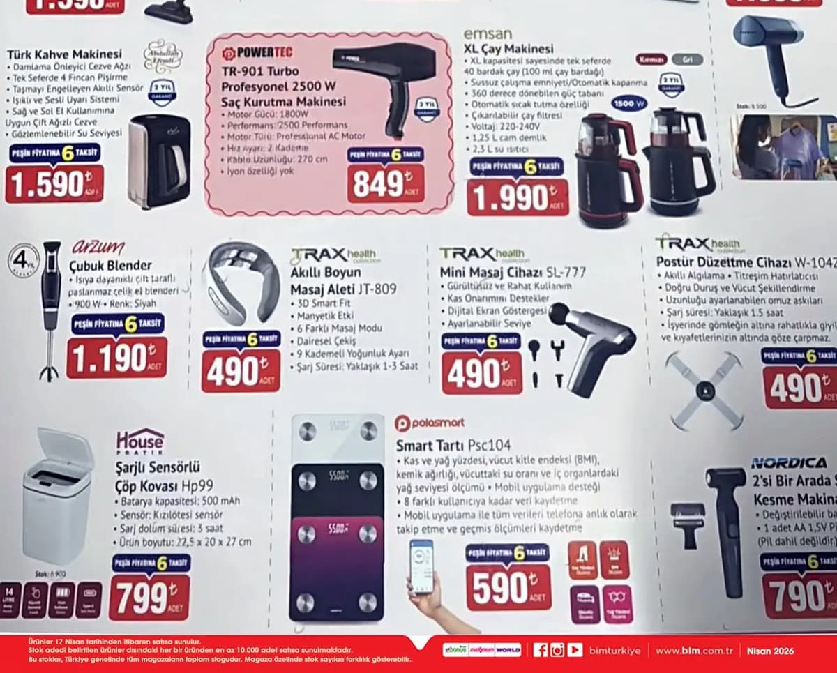 Bim Market 24 Nisan  2026 Aktüel İndirimli Ürünler Kataloğu