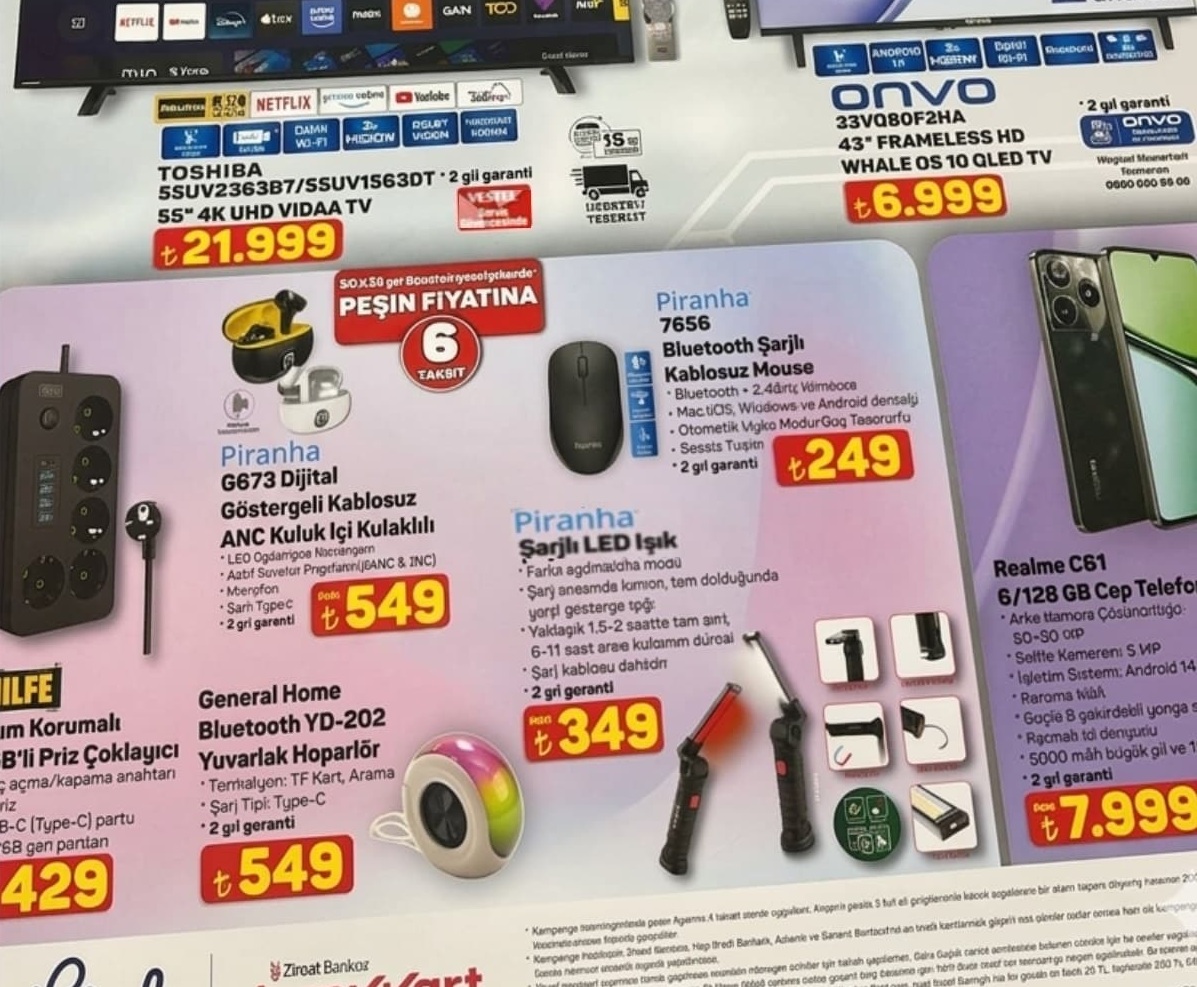 A101 Market 9 – 16 Nisan 2026  Aktüel İndirimli Ürünler Kataloğu