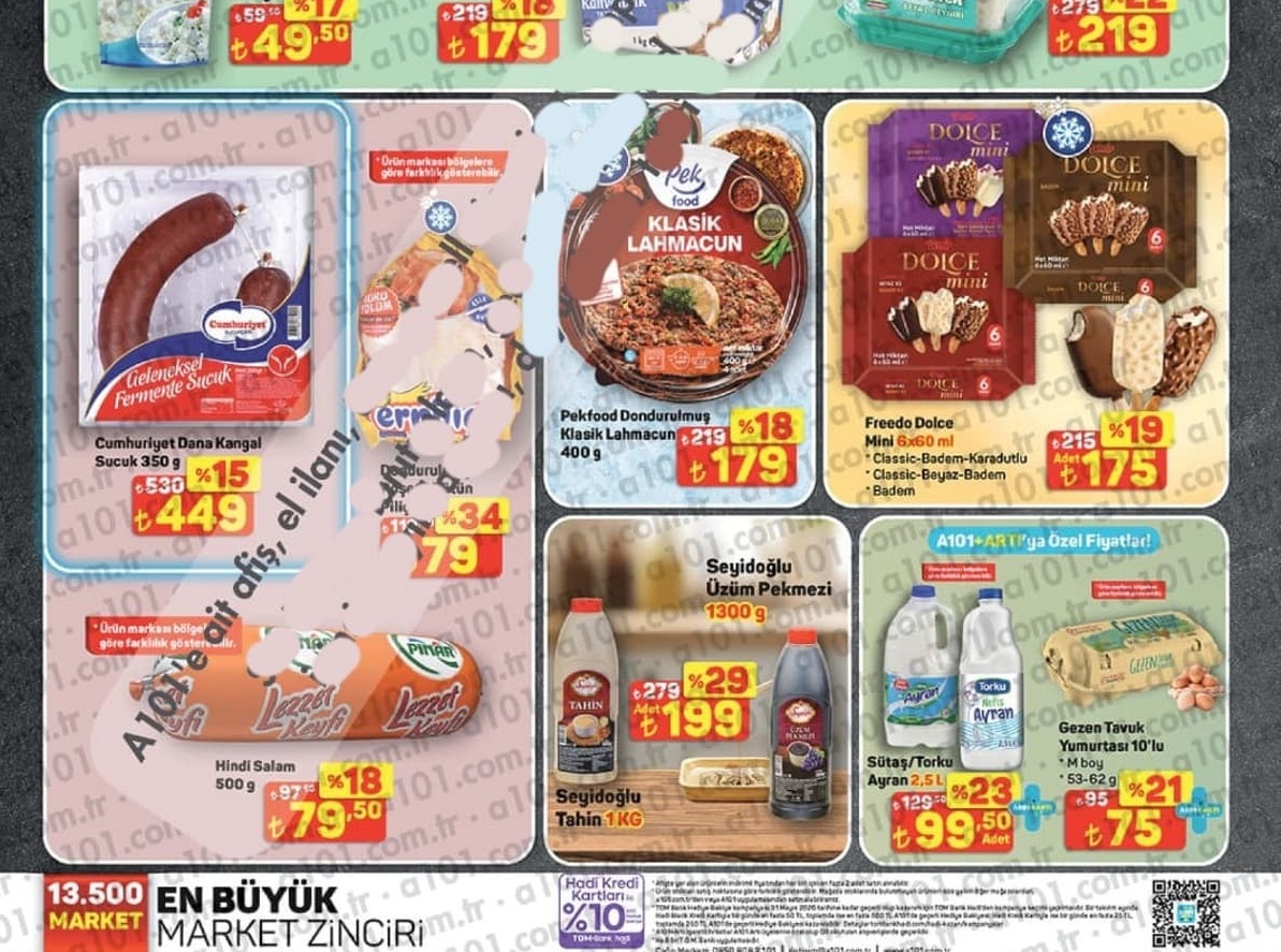 A101 Market 23 MAYIS 2026  Aktüel İndirimli Ürünler Kataloğu