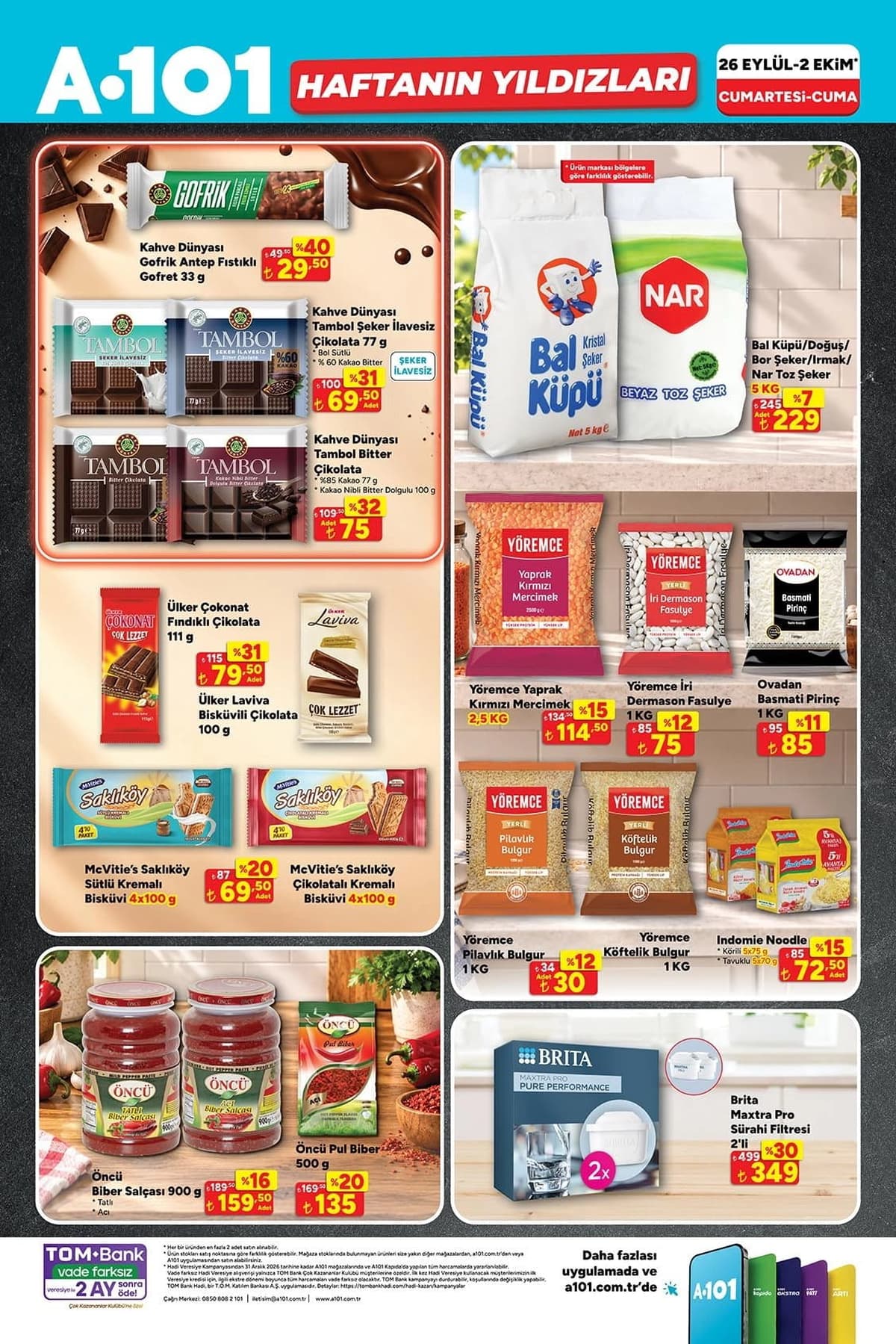 A101 Market 3 EKİM 2026  Aktüel İndirimli Ürünler Kataloğu